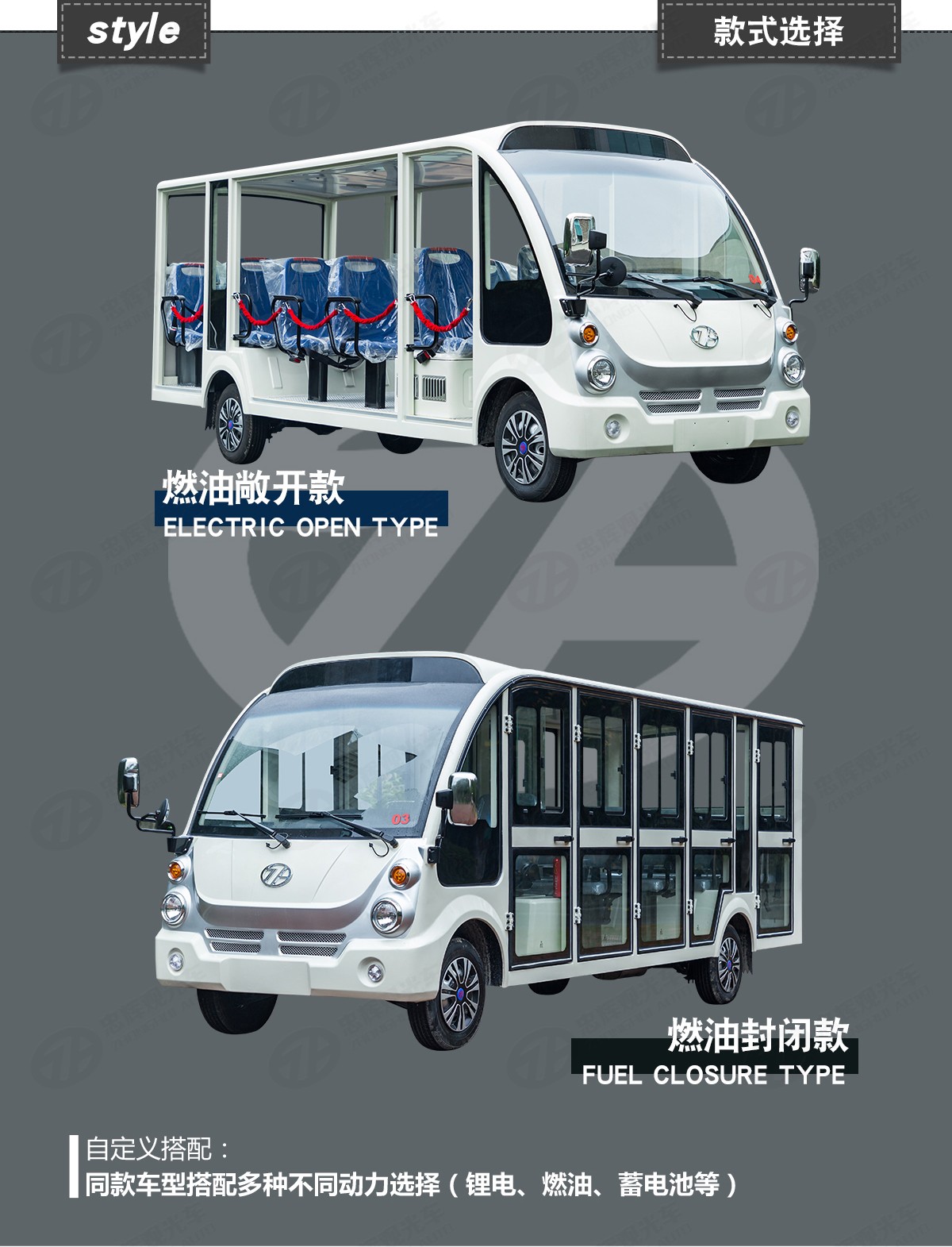 14座電動(dòng)觀光車