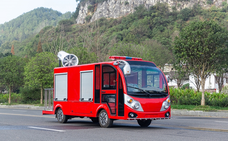 2座除塵車，道路降塵霧炮車